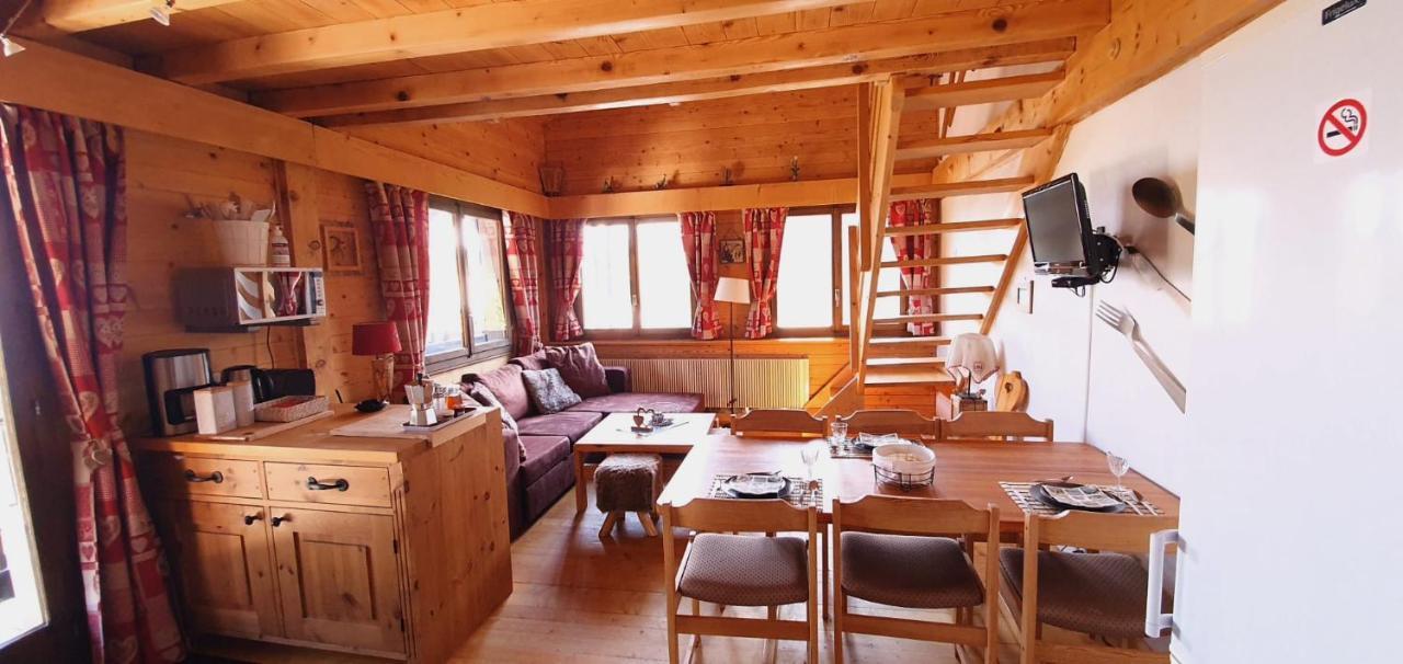 Resid. La Bruyere 18 Appartement Champoussin Buitenkant foto